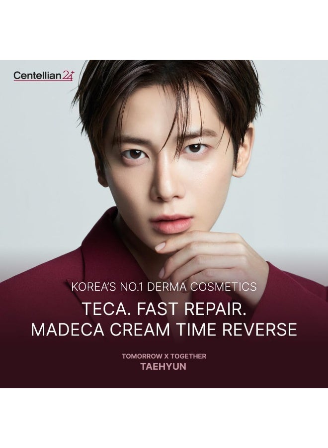 سنتيليان 24 CENTELLIAN 24 Madeca Cream Time Reverse (1.69fl oz) - Advanced Fast-Absorbing & Nourishing, Hydrates, Firms & Reduces Wrinkles, Low Irritation, Korean Skin Care Centella Asiatica, Collagen - Image 2